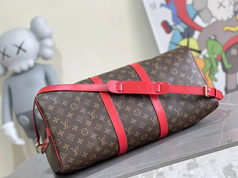 louis vuitton sac de voyage in coffee s_117a3a12